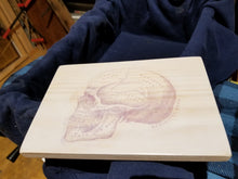 Vintage SKULL hand crafted wall plaque