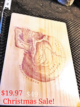 Vintage SKULL hand crafted wall plaque