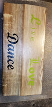 Live Love Dance! Wall plaque