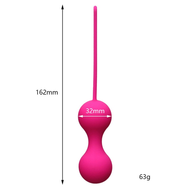 Safe Silicone Kegel Ball Ben Wa Ball Vagina Tighten Exercise Pelvic Floor Vibrator Vaginal Geisha Ball Sex Toy for Women