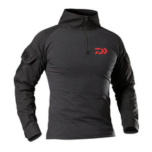 Daiwa Fishing Clothes Summer Sun Protection Fishing T Shirt Army Breathable Anti-Mosquito Outdoor Camping Travel Fishing Shirt