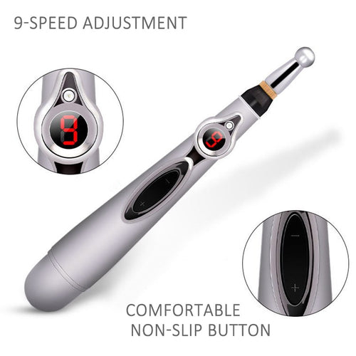 Newly 2018 Electronic Accupuncture Pen Massage Relief Pain Tools Health Therapy Instrument Heal Energy Dropshipping