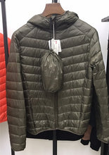 QUANBO Brand Autumn Winter Light Down Jacket Men's Fashion Hooded Short Large Ultra-thin Lightweight Youth Slim Coat 5XL