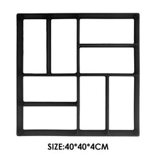 Manually Paving Cement Brick Molds DIY Plastic Path Maker Mold Garden Stone Road Concrete Molds For Garden Home