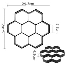 Manually Paving Cement Brick Molds DIY Plastic Path Maker Mold Garden Stone Road Concrete Molds For Garden Home