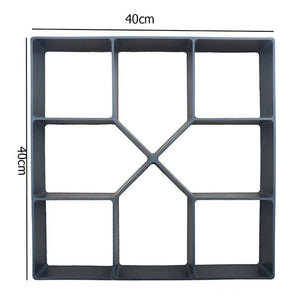Manually Paving Cement Brick Molds DIY Plastic Path Maker Mold Garden Stone Road Concrete Molds For Garden Home