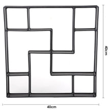 Manually Paving Cement Brick Molds DIY Plastic Path Maker Mold Garden Stone Road Concrete Molds For Garden Home