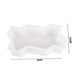 Manually Paving Cement Brick Molds DIY Plastic Path Maker Mold Garden Stone Road Concrete Molds For Garden Home