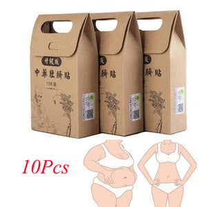 30pcs Slim Patch Stomach Fat Burning Navel Stick Slimming Lose Weight Burn Fat Anti Cellulite Abdomen Parches Face Lift Tools