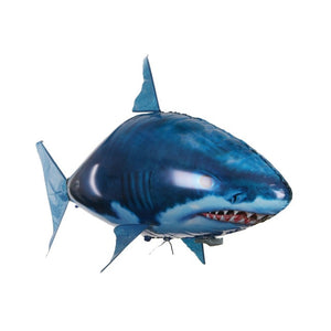 Remote Control Shark Toys RC Air Swimming Fish Toy RC Flying Air Balloons Remote Control Animals Nemo Clown Gifts For Children