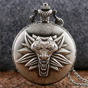 2016 Antique Game of Thrones Stark Family Crest Winter is Coming Design Pocket Watch Unique Gifts Unisex Fob Clock