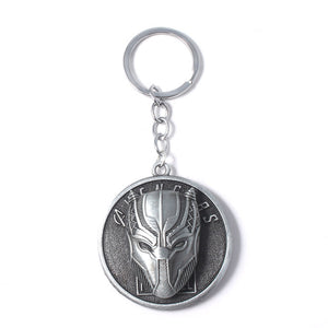 RJ The Avengers 4 Thor Hammer Metal Keychains The Dark World Weapon Iron Man Keyring For Women Movie Fans Jewelry Accessories